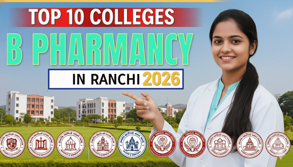 Top B Pharmacy Colleges in Ranchi 2026 – Ranking, Admission & Fees